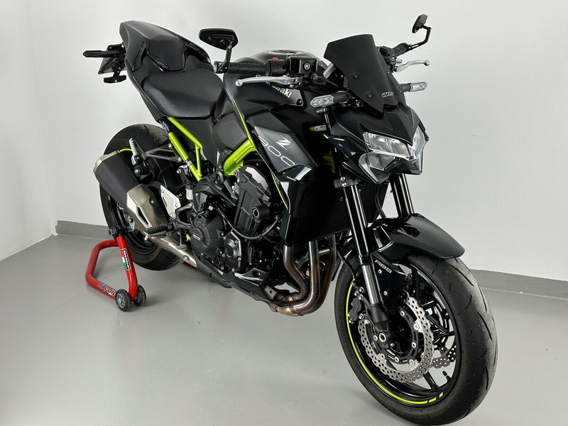Windscreen Sport Black / Matt For Kawasaki Z 900 ABS