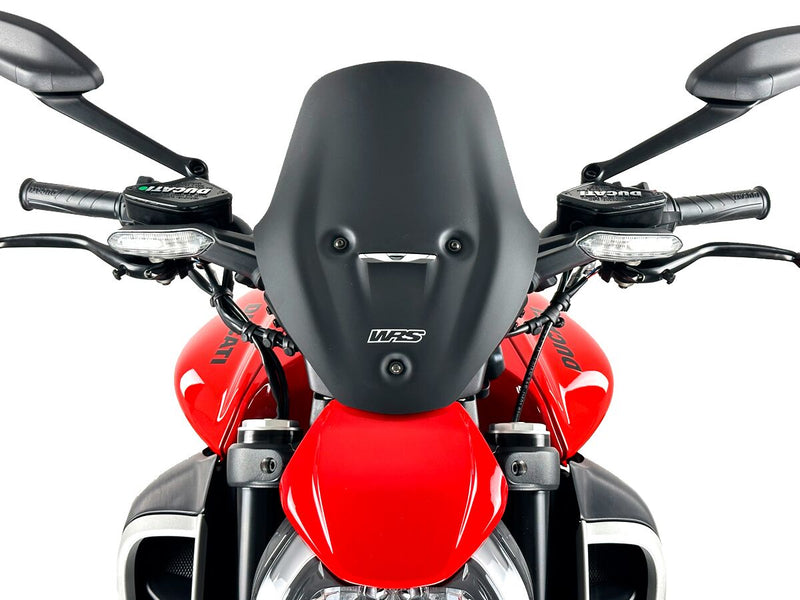 Windscreen Touring Black / Matt For Ducati Diavel V4 1200 ABS