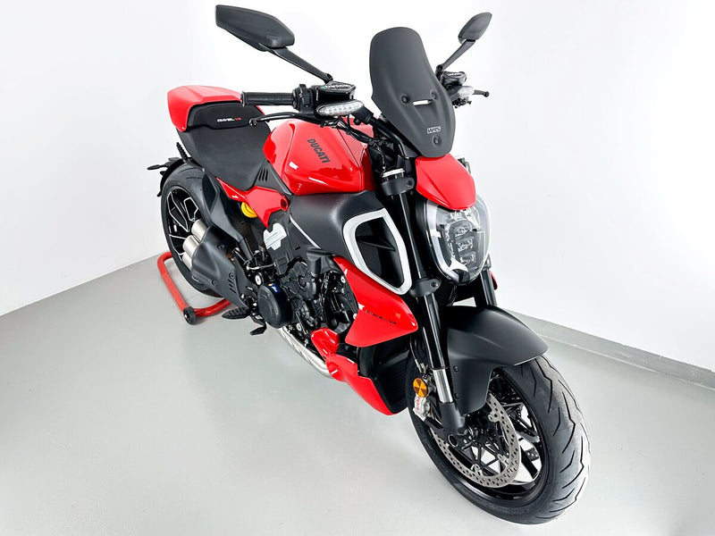 Windscreen Touring Black / Matt For Ducati Diavel V4 1200 ABS