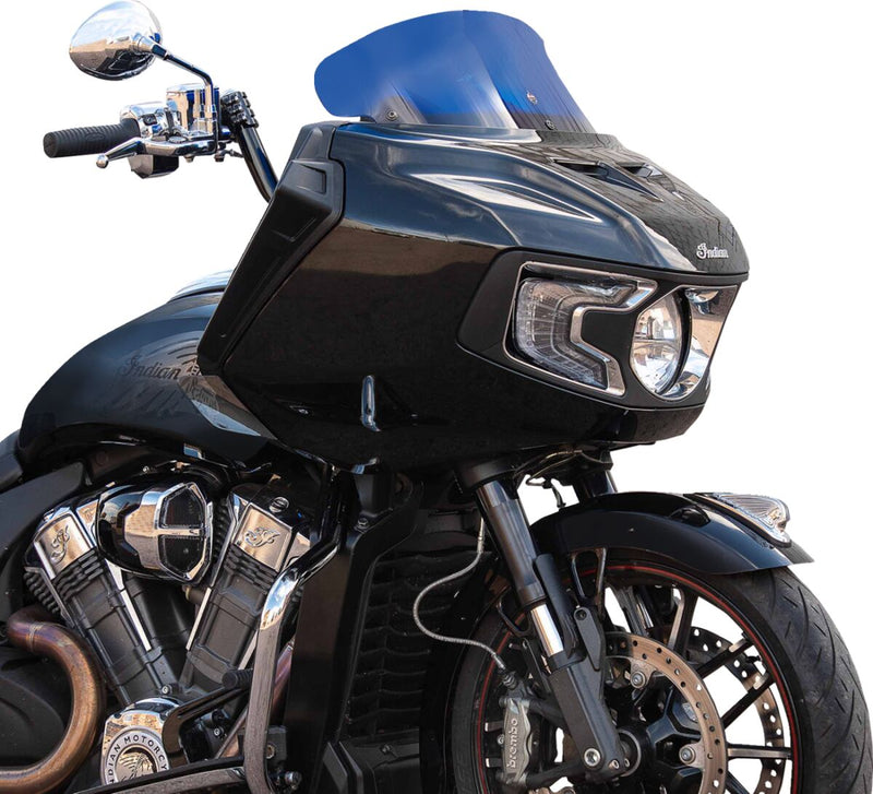 Kolor Flare Windshield Blue For Indian CHALLENGER 108 ABS 2020-2025
