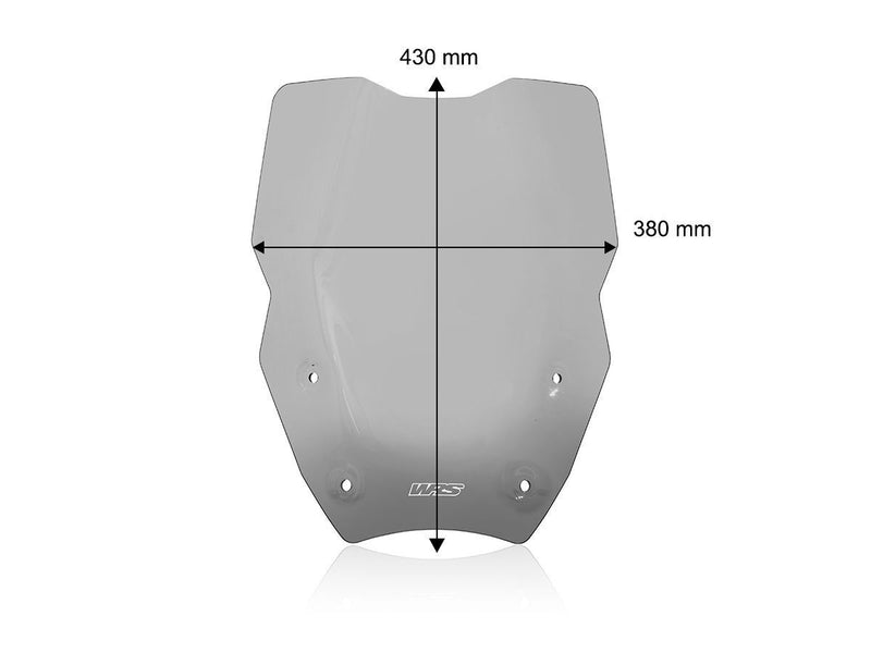 Windshield Caponord Smoke For BMW R 1300 GS