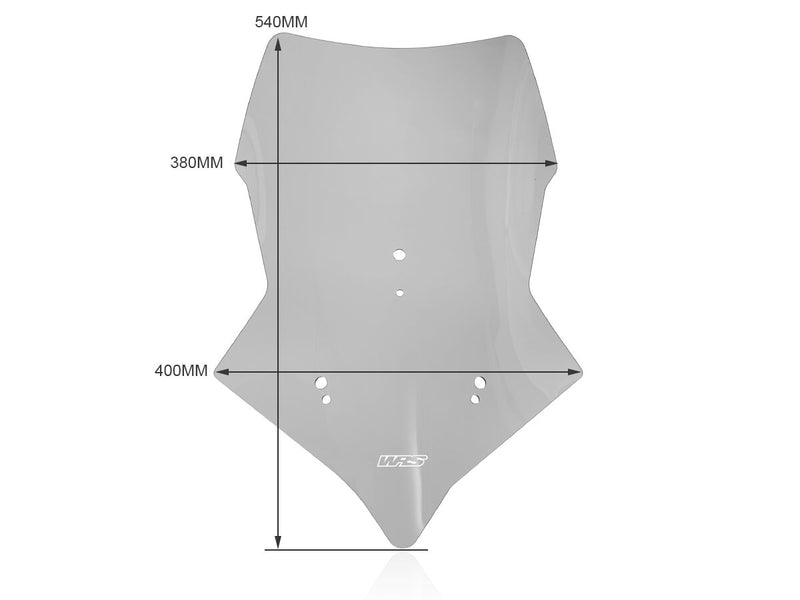 Windscreen Touring Moto Morini Smoke