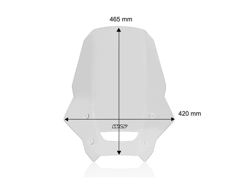 Windscreen Caponord NX 500/400 Clear