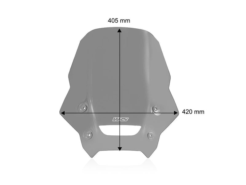 Windscreen Touring NX 500/400 Smoke