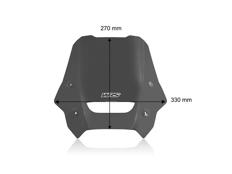 Windscreen Sport NX 500/400 Smoke