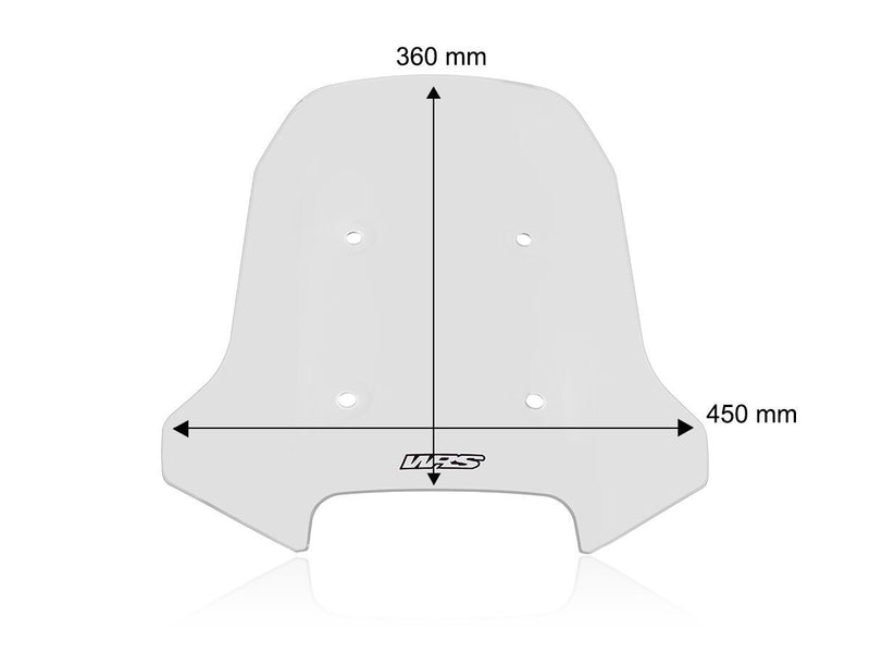 Windscreen Touring CF Moto Clear