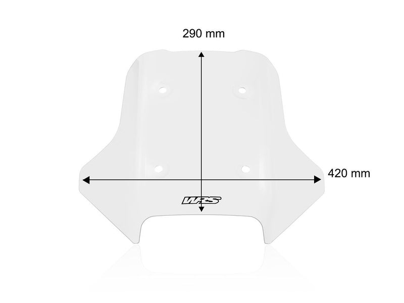 Windscreen Sport CF Moto Clear