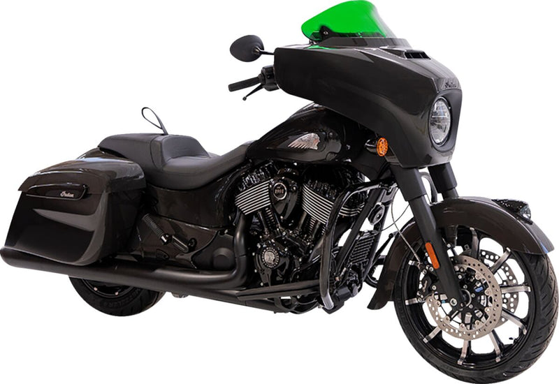 Kolor Flare Windshield Green For Indian CHIEFTAIN 111 ABS 2014-2025