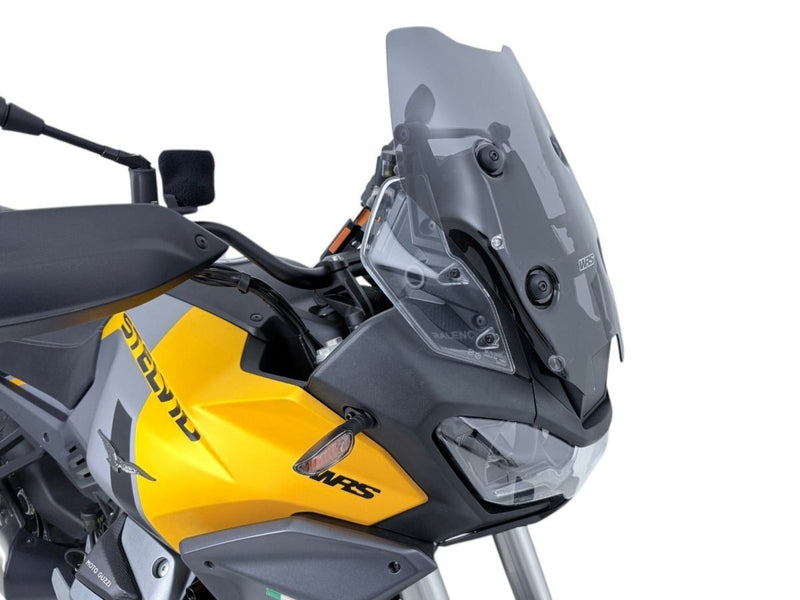 Windscreen Sport W/ Radar Stelvio Dark Smoke For Moto Guzzi STELVIO 1000 ABS 2024-2025