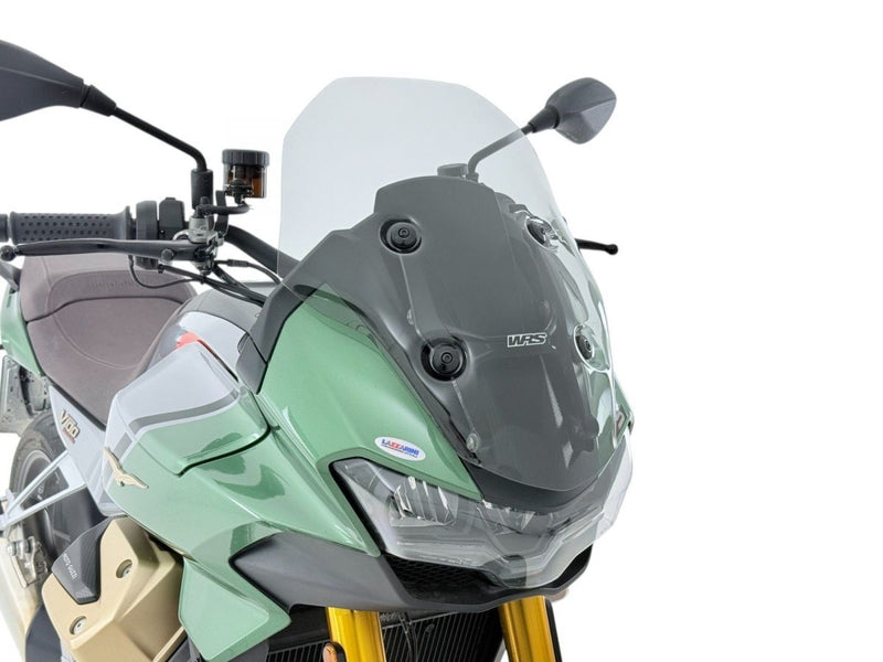 Windscreen Caponord V100 Mandello/s Smoke For Moto Guzzi V100 1050 MANDELLO ABS 2022-2024