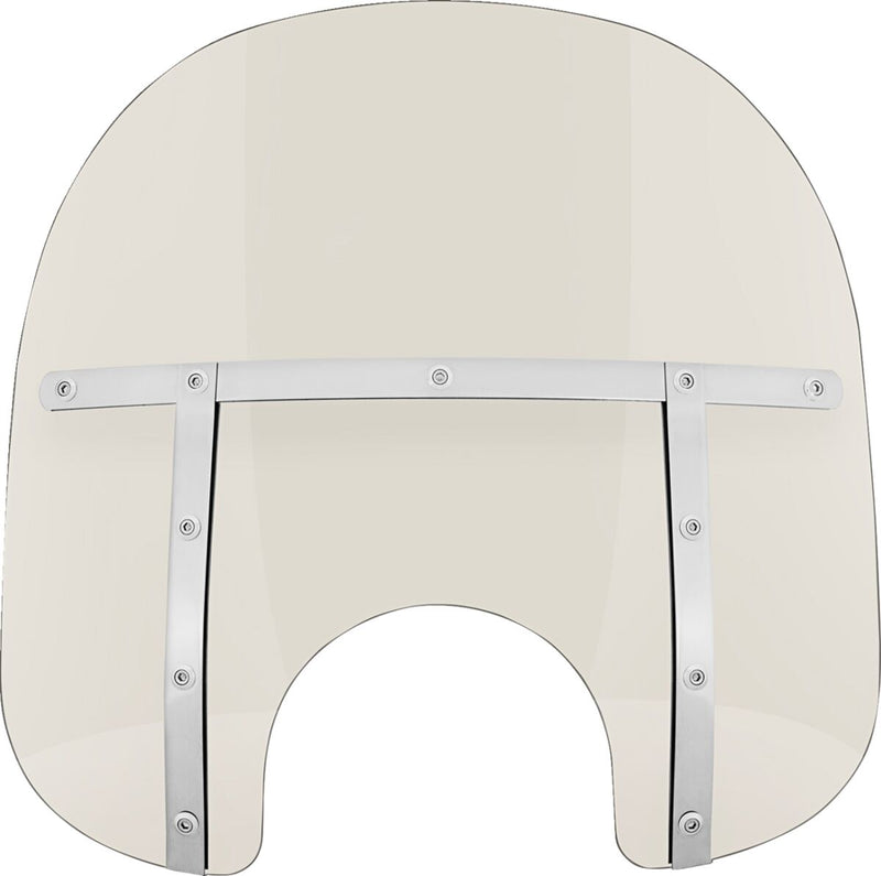 Memphis Fats Windshield Grey For Harley Davidson FLFB 1750 ABS 2018-20 - 18 CM