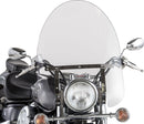 SS-30 Classic Windshield Chrome / Clear For Harley Davidson FXCW 1584 2008-2009 - 56 CM