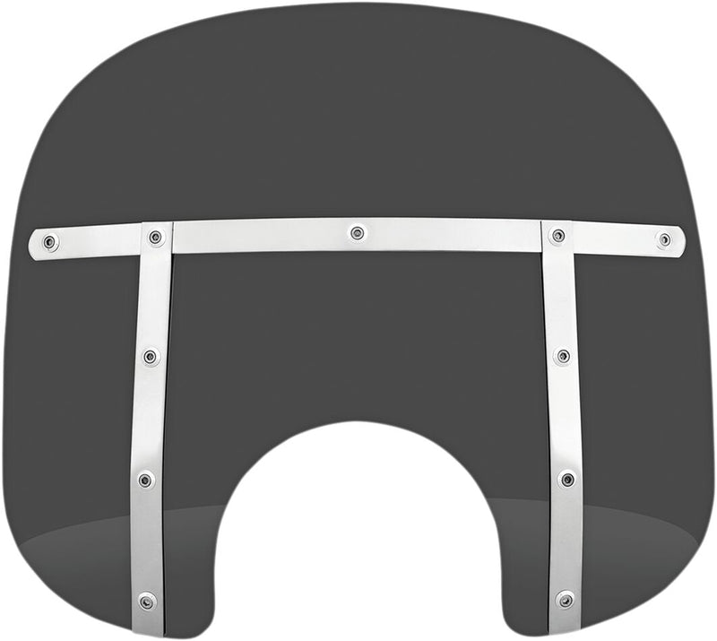 Memphis Fats Windshield Dark Black Smoke For Harley Davidson FLFB 1750 ABS 2018-2020 - 18 CM