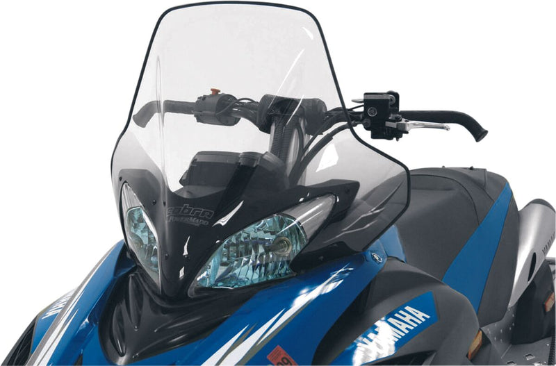 Cobra™ Windshield Black / Clear For Yamaha APEX 1000 2006-2010 - 47 CM