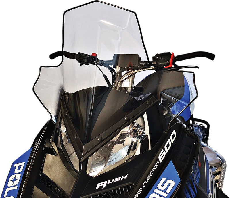 Cobra™ Windshield Black / Clear For Polaris INDY 600 2013-2020 - 52 CM
