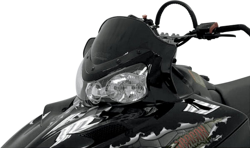 Cobra™ Windshield Black For Polaris DRAGON 120 2007 - 29 CM