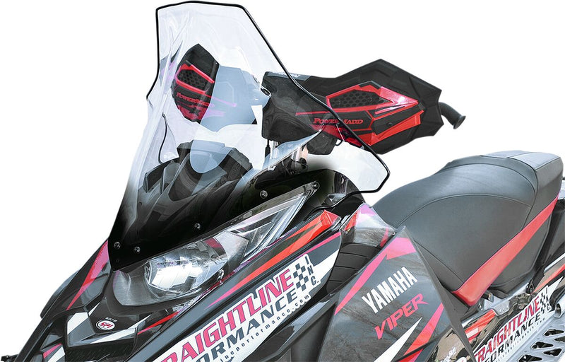 Cobra™ Windshield Black / Clear For Arctic Cat M 7000 2015-2016 - 48.5 CM