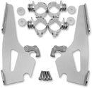 Windshield Trigger-Lock Complete Mount Kit Polished For Honda VF 700 C 1987