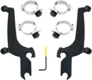 No-Tool Trigger-Lock Mount Kit for Sportshield Black For Honda VT 1300 CX 2010-2019