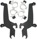 No-Tool Trigger-Lock Mount Kit for Sportshield Black For Harley Davidson FLS 1690 2012-2014