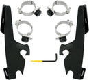 Windshield Trigger-Lock Complete Mount Kit Black For Honda VT 1300 CX 2010-2019