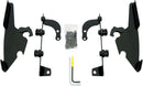 Windshield Trigger-Lock Complete Mount Kit Black For Honda VT 750 C2B 2010-2023