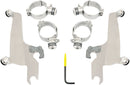 No-Tool Trigger-Lock Mount Kit for Sportshield Polished For Suzuki M 50 2005-2009