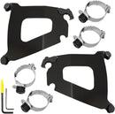 Bullet Fairing Mount Kit Black For Honda VTX 1800 C 2002-2007