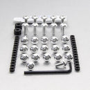 Aluminium Fairing Bolt Kit Silver For BMW S 1000 R ABS 2014-2016