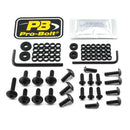 Aluminium Fairing Bolt Kit Black For Honda CBR 1000 RR 2017-2019