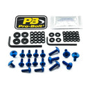 Aluminium Fairing Bolt Kit Blue For Honda CBR 650 F 2014-2016
