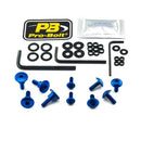 Aluminium Fairing Bolt Kit Blue For Kawasaki Z 800 2013-2016