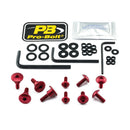 Aluminium Fairing Bolt Kit Red For Kawasaki Z 800 2013-2016