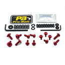 Aluminium Fairing Bolt Kit Red For Kawasaki Z 1000 SX 2014