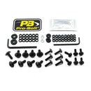 Aluminium Fairing Bolt Kit Black For Kawasaki ZX-6 R 636 2013-2019