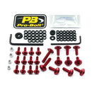 Aluminium Fairing Bolt Kit Red For Kawasaki ZX-10 R 1000 2016-2019