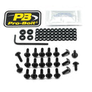 Aluminium Fairing Bolt Kit Black For KTM SUPER DUKE 1290 R ABS 2017-2020