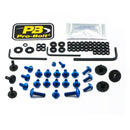 Aluminium Fairing Bolt Kit Blue For Aprilia RSV4 1000 RF ABS 2015-2018