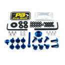 Aluminium Fairing Bolt Kit Blue For Suzuki GSX-R 600 2011-2016