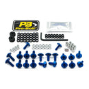 Aluminium Fairing Bolt Kit Blue For Suzuki GSX-R 1000 2012-2016