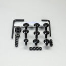 Aluminium Fairing Bolt Kit Black For Triumph STREET TRIPLE 765 R ABS 2017-2023