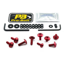 Aluminium Fairing Bolt Kit Red For Triumph STREET TRIPLE 765 R ABS 2017-2023