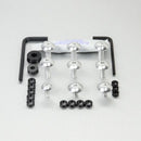 Aluminium Fairing Bolt Kit Silver For Triumph STREET TRIPLE 765 R ABS 2017-2023