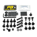 Aluminium Fairing Bolt Kit Black For Yamaha YZF-R6 600 2008-2016