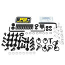 Aluminium Fairing Bolt Kit Black For Yamaha YZF-R1 1000 ABS 2015-2022