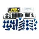 Aluminium Fairing Bolt Kit Blue For Yamaha MT-10 ABS 2016-2021
