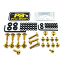 Aluminium Fairing Bolt Kit Gold For Yamaha YZF-R6 600 2017-2020