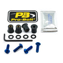 Aluminium Screen Bolt Kit Blue For Kawasaki EX 300 2013-2016