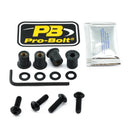 Aluminium Screen Bolt Kit Black For Kawasaki EX 300 2013-2016
