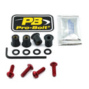 Aluminium Screen Bolt Kit Red For Kawasaki EX 300 2013-2016